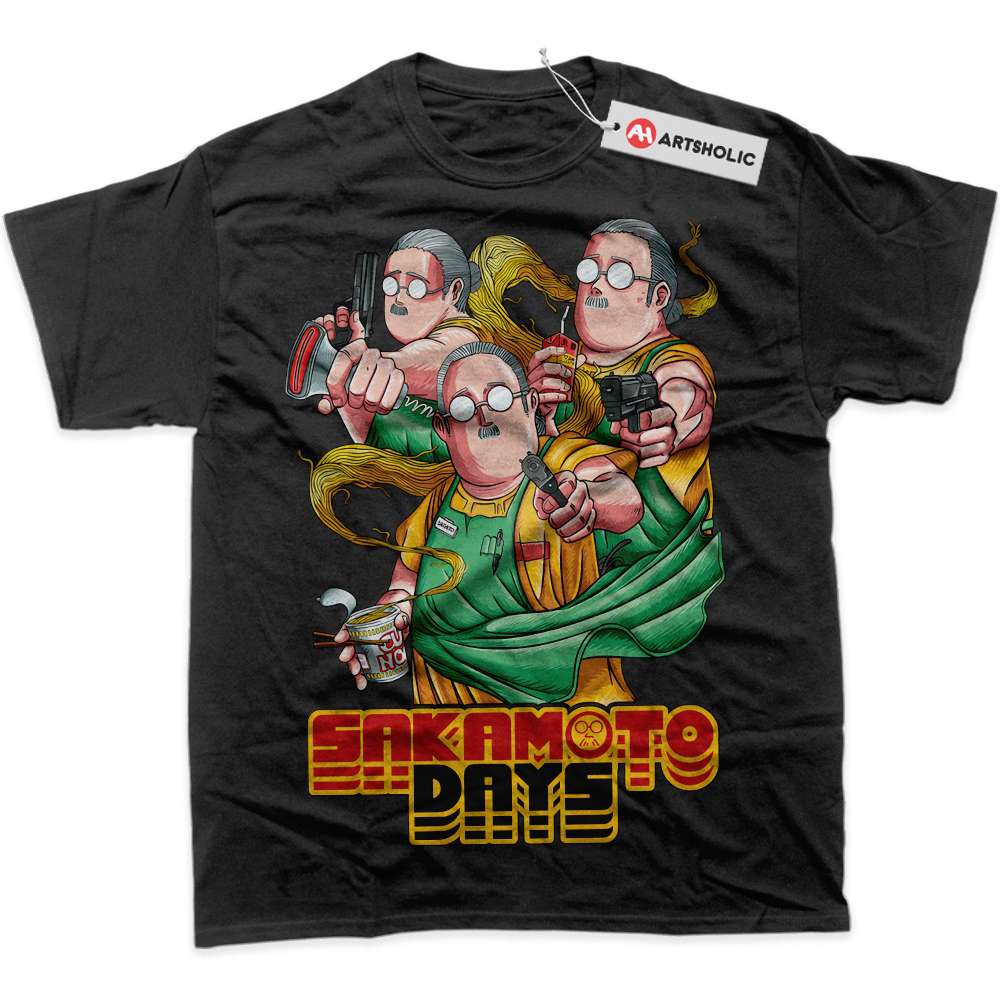Alternative view of Taro Sakamoto Shirt, Sakamoto Days Shirt, Anime Shirt, Graphic T-Shirt