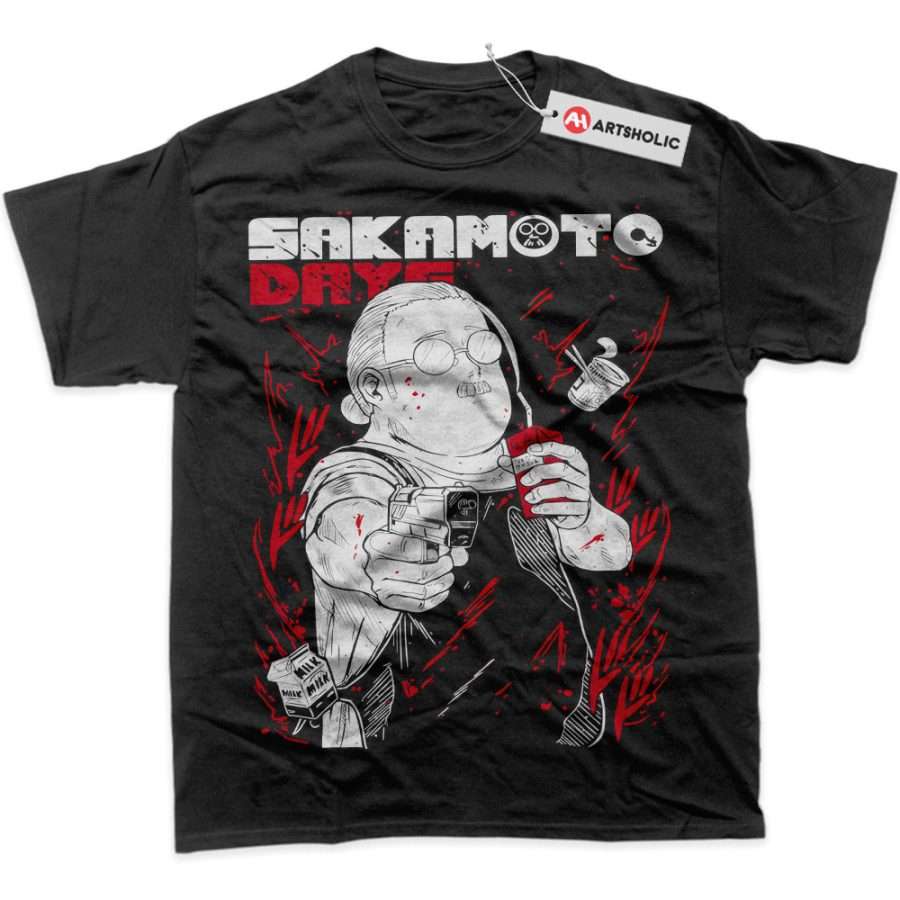 Alternative view of Taro Sakamoto Shirt, Sakamoto Days Shirt, Anime Shirt, Graphic Tee