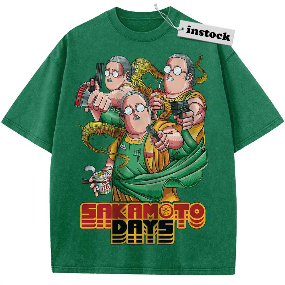 Taro Sakamoto Shirt, Sakamoto Days Shirt, Anime Shirt, Vintage T-Shirt