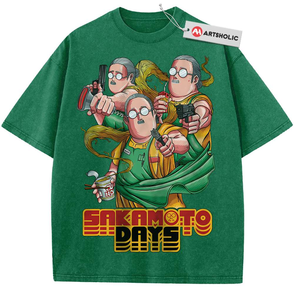 Taro Sakamoto Shirt, Sakamoto Days Shirt, Anime Shirt, Vintage T-Shirt