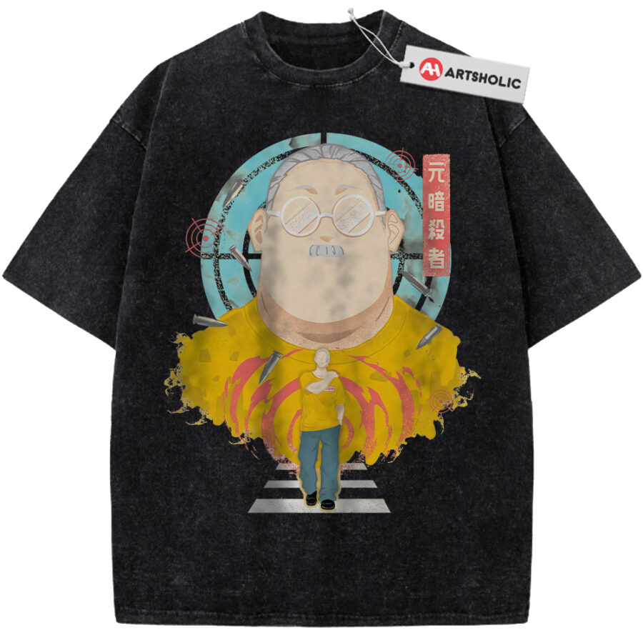 Alternative view of Taro Sakamoto Shirt, Sakamoto Days Shirt, Anime Shirt, Vintage Tee