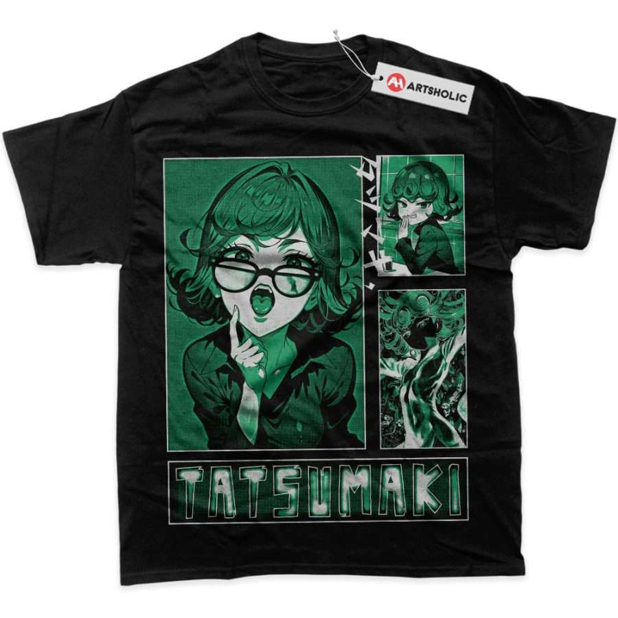 Alternative view of Tatsumaki Shirt, One Punch Man Shirt, Anime Shirt, Graphic Tee