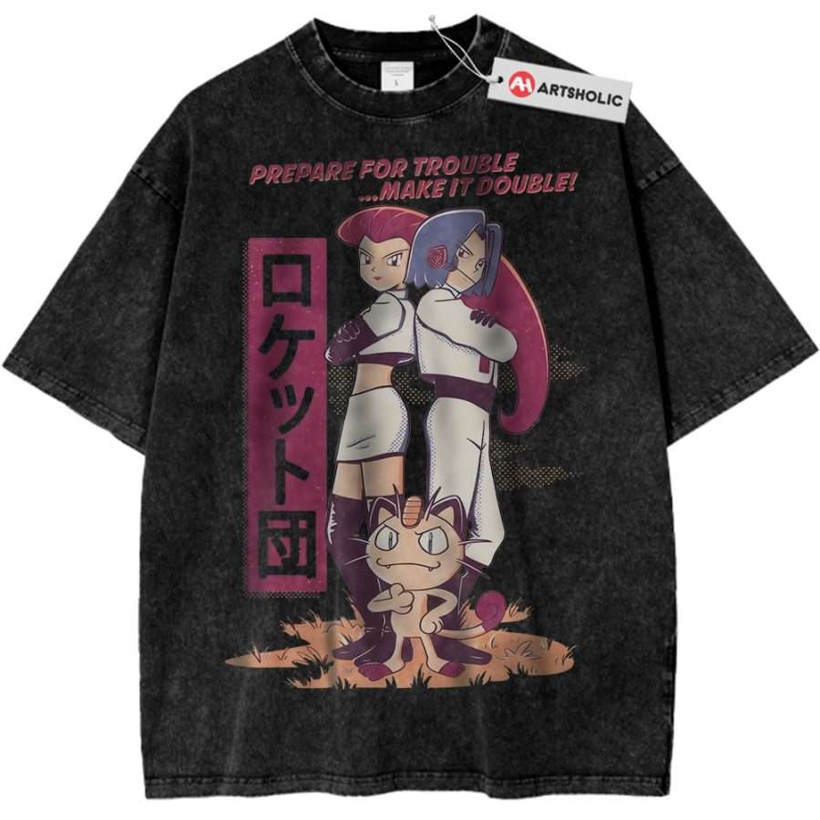 Alternative view of Team Rocket Shirt, Pokemon shirt, Anime Shirt, Vintage T-Shirt