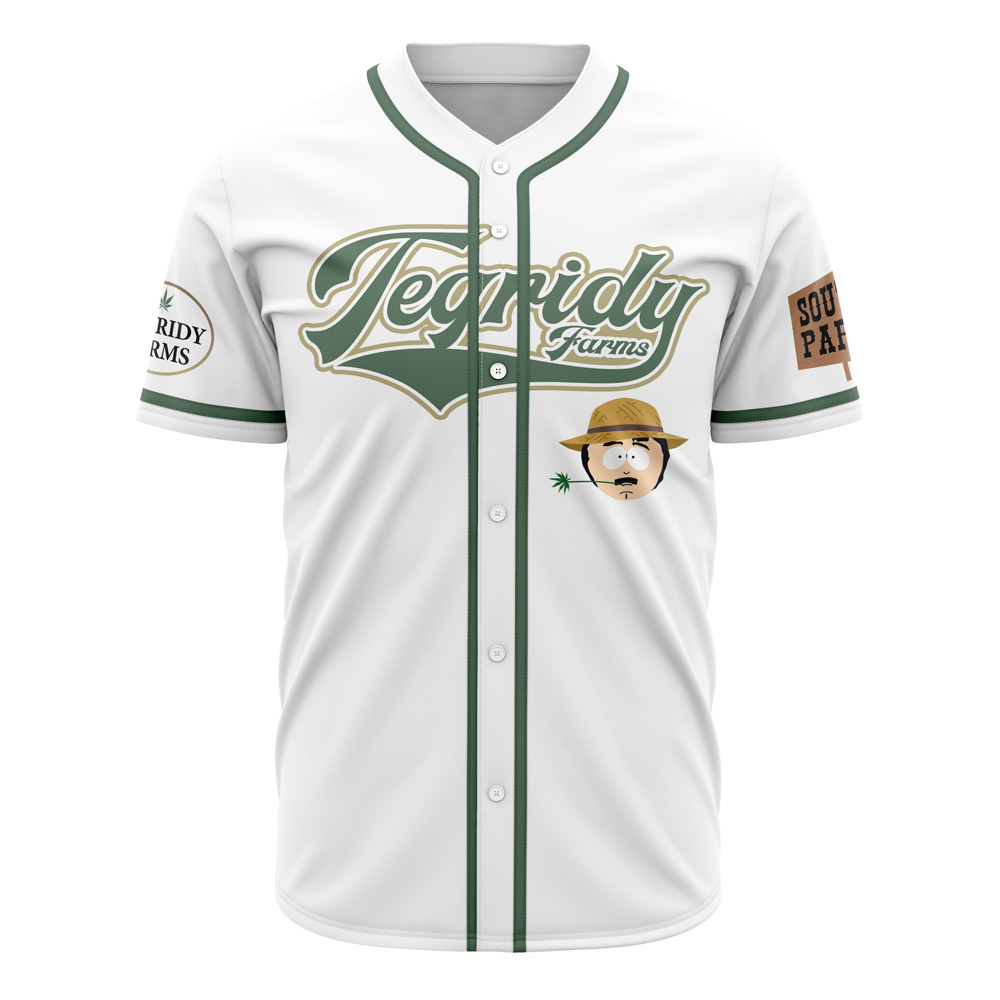 Tegridy Farms Marsh South Park Custom Baseball Jersey - Otaku Hall