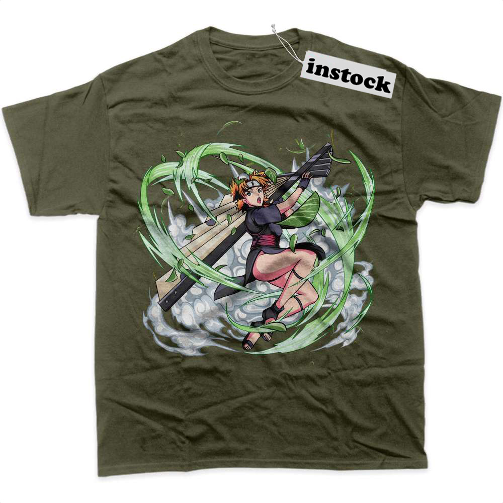 Temari Nara Shirt, Naruto Shirt, Anime Shirt, Graphic T-Shirt