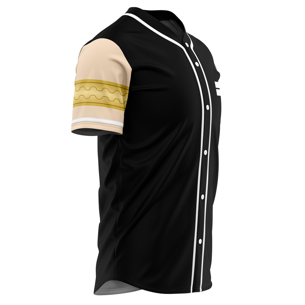 Alternative view of Tengen Uzui Demon Slayer Custom Baseball Jersey - Otaku Hall