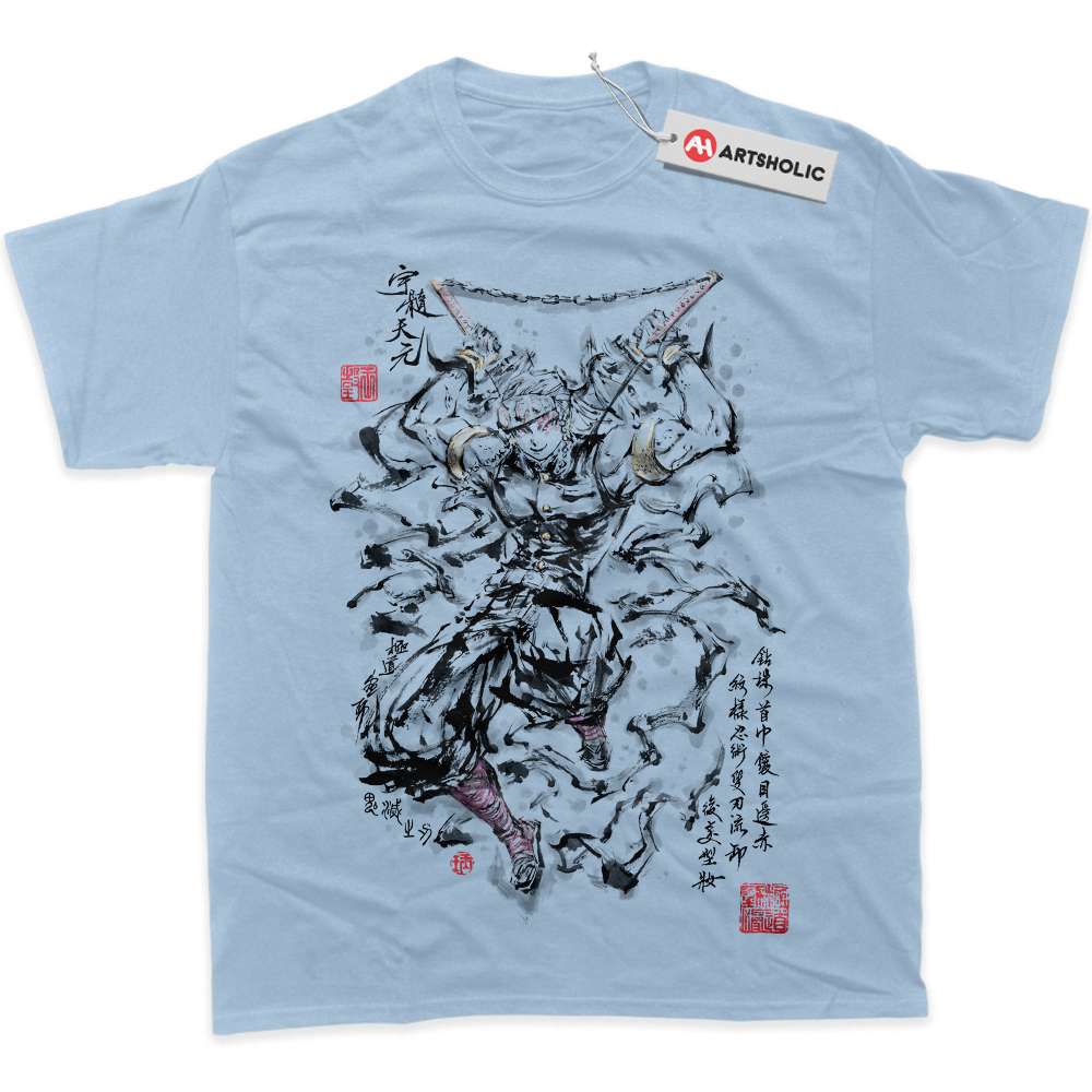 Alternative view of Tengen Uzui Shirt, Demon Slayer Shirt, Anime Shirt, Graphic T-Shirt