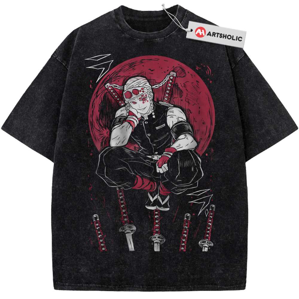 Tengen Uzui Shirt, Demon Slayer Shirt, Anime Shirt, Vintage Tee