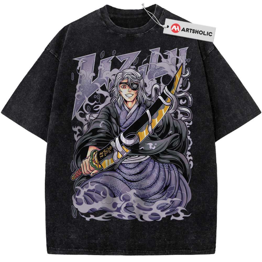 Alternative view of Tengen Uzui Shirt, Demon Slayer Shirt, Anime Shirt, Vintage Tee