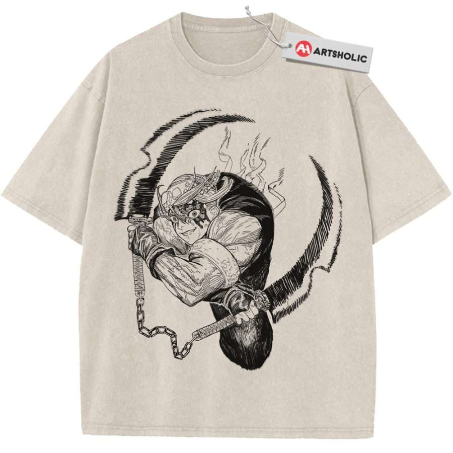 Alternative view of Tengen Uzui Shirt, Demon Slayer Shirt, Anime Shirt, Vintage Tee