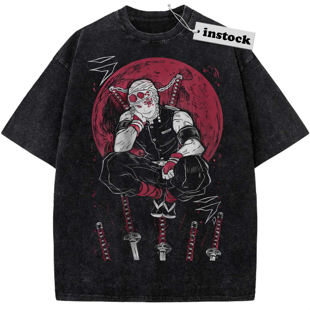 Tengen Uzui Shirt, Demon Slayer Shirt, Anime Shirt, Vintage Tee