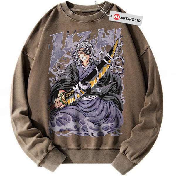 Alternative view of Tengen Uzui Sweatshirt, Demon Slayer Sweatshirt, Anime Sweatshirt, Vintage Sweatshirt