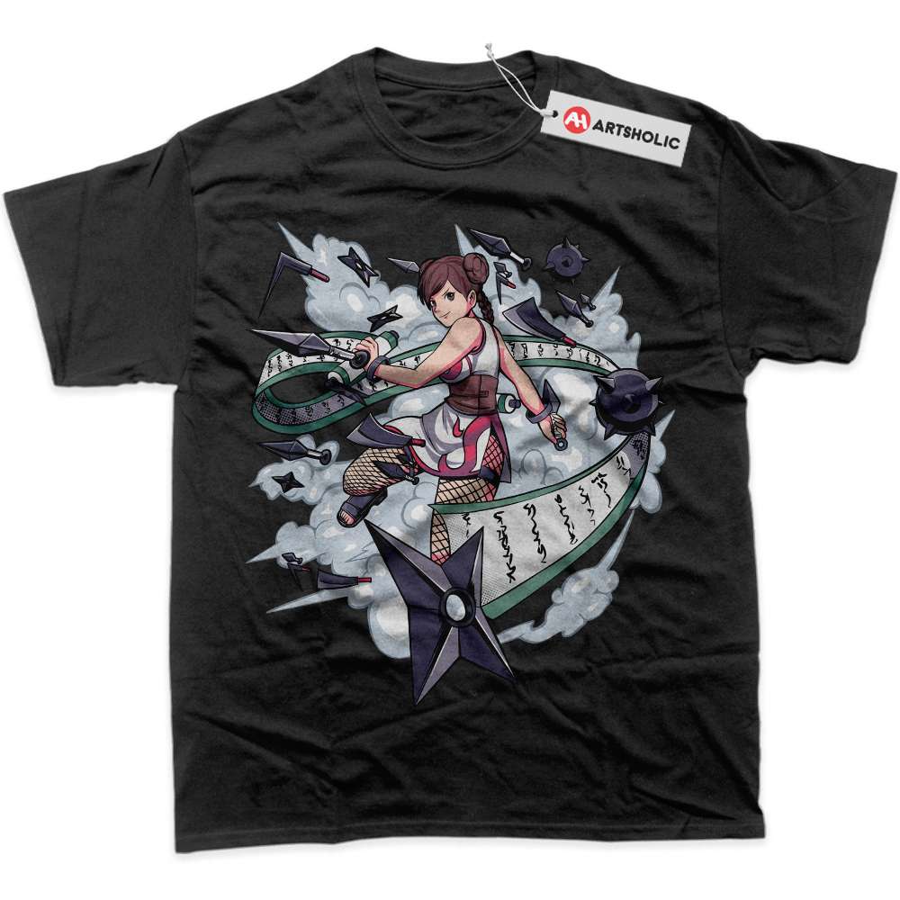 Alternative view of Tenten Shirt, Naruto Shirt, Anime Shirt, Graphic Tee