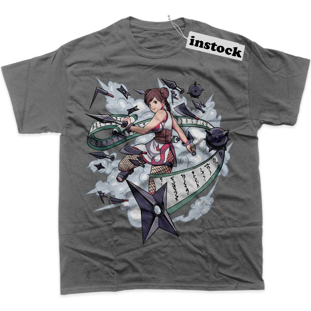 Tenten Shirt, Naruto Shirt, Anime Shirt, Graphic Tee
