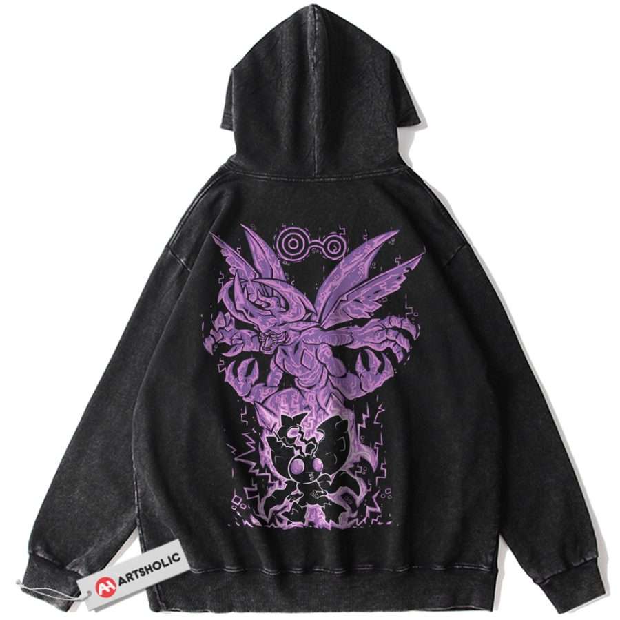 Alternative view of Tentomon Hoodie, Digimon Adventure Hoodie, Anime Hoodie, Vintage Hoodie