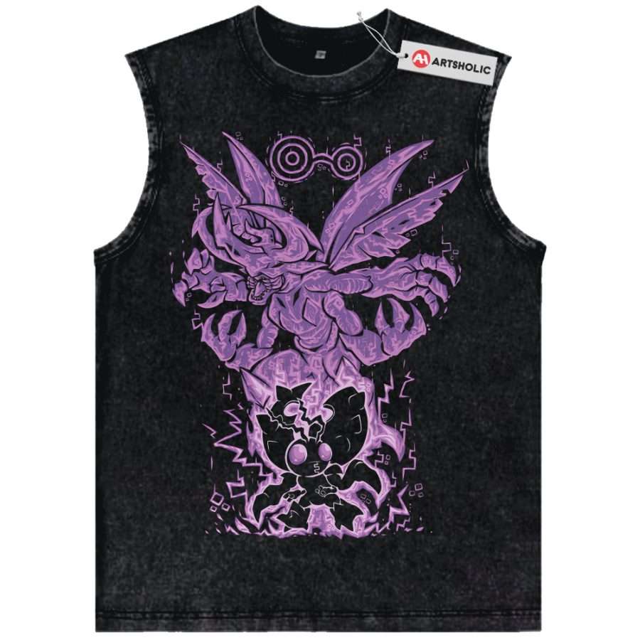 Alternative view of Tentomon Tank Top, Digimon Adventure Tank Top, Anime Tank Top, Vintage Tank Top