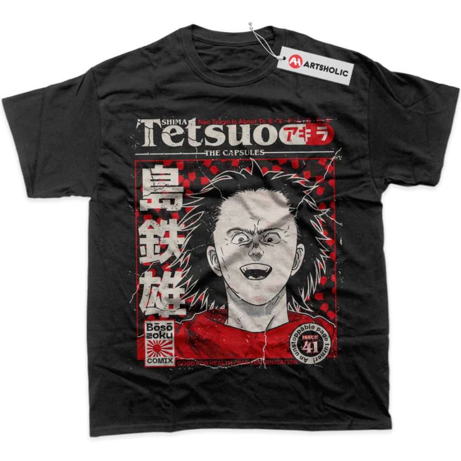 Alternative view of Tetsuo Shima Shirt, Akira Shirt, Anime Shirt, Graphic Tee
