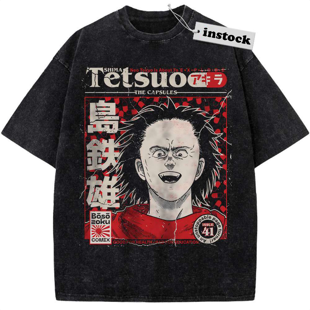 Tetsuo Shima Shirt, Akira Shirt, Anime Shirt, Vintage Tee