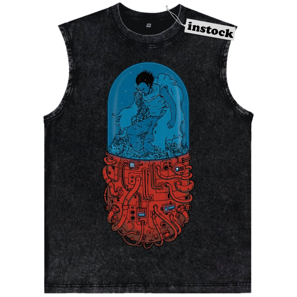 Tetsuo Shima Tank Top, Akira Tank Top, Anime Tank Top, Vintage Tank Top