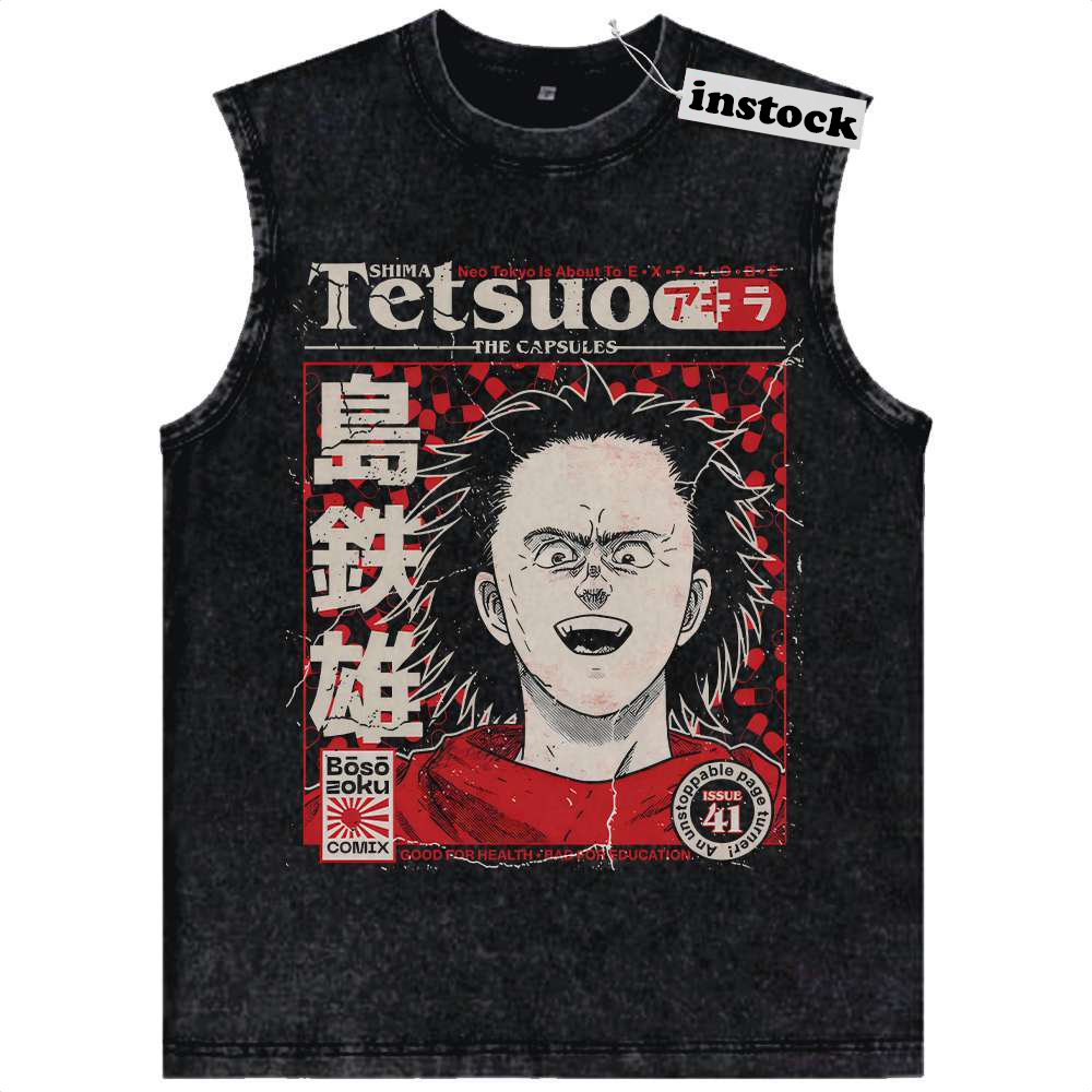 Tetsuo Shima Tank Top, Akira Tank Top, Anime Tank Top, Vintage Tank Top