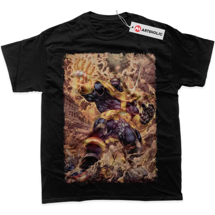 Alternative view of Thanos Shirt, Marvel Comics Shirt, Graphic Tee