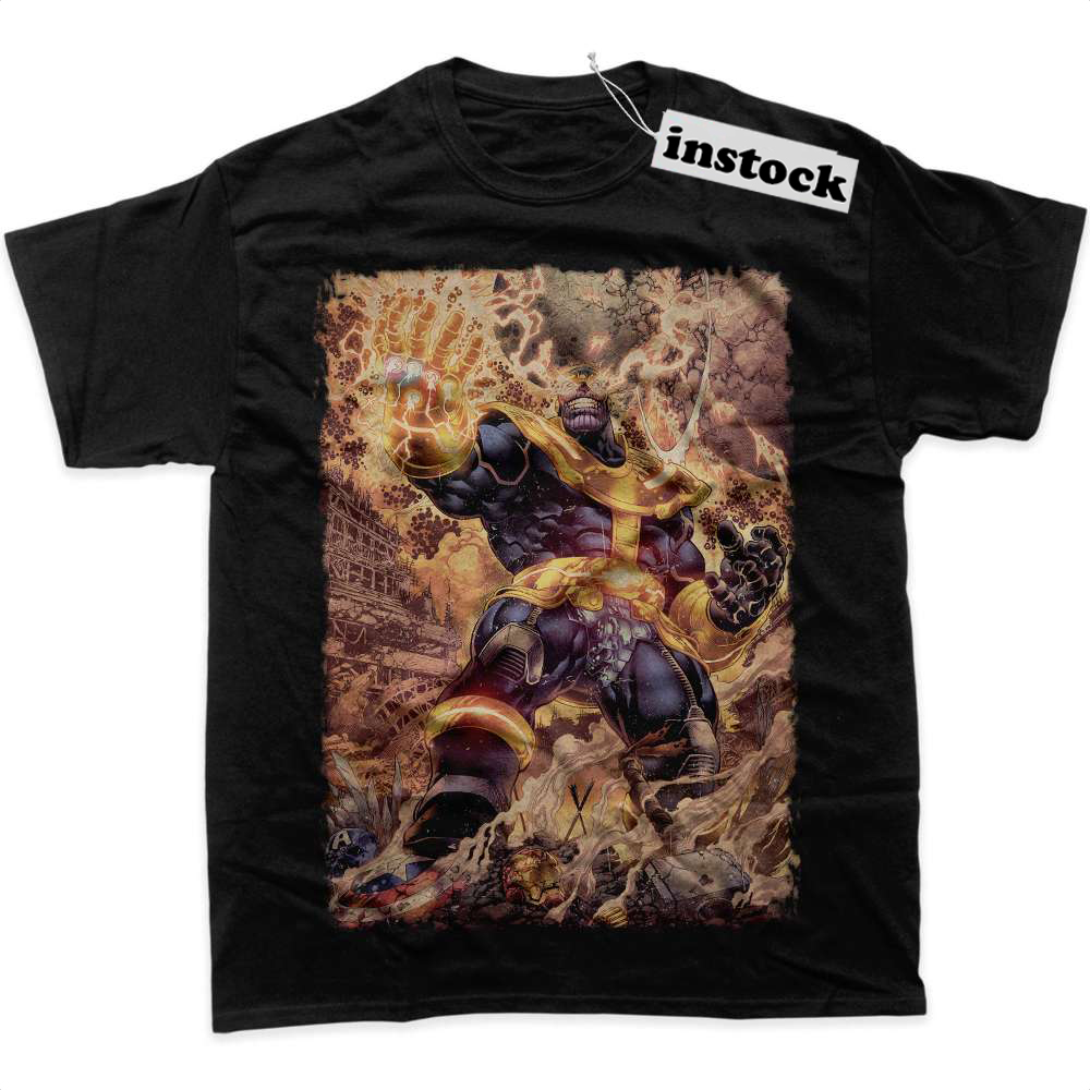 Thanos Shirt, Marvel Comics Shirt, Graphic Tee