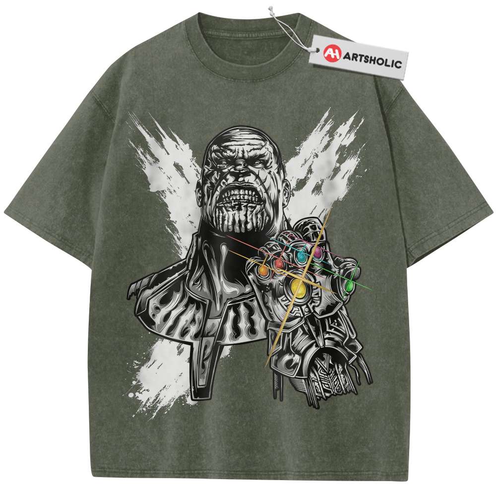 Alternative view of Thanos Shirt, Marvel Comics Shirt, Vintage T-Shirt