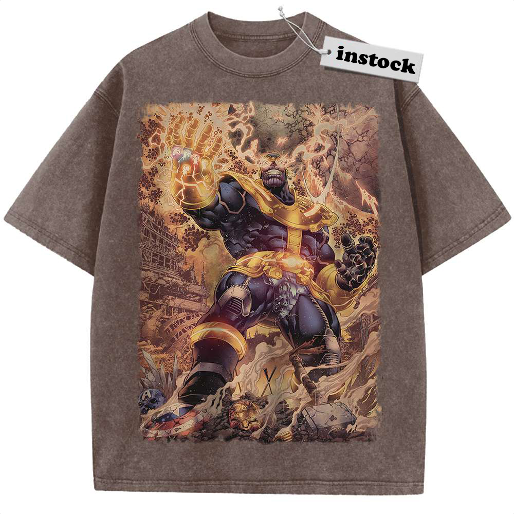 Thanos Shirt, Marvel Comics Shirt, Vintage Tee
