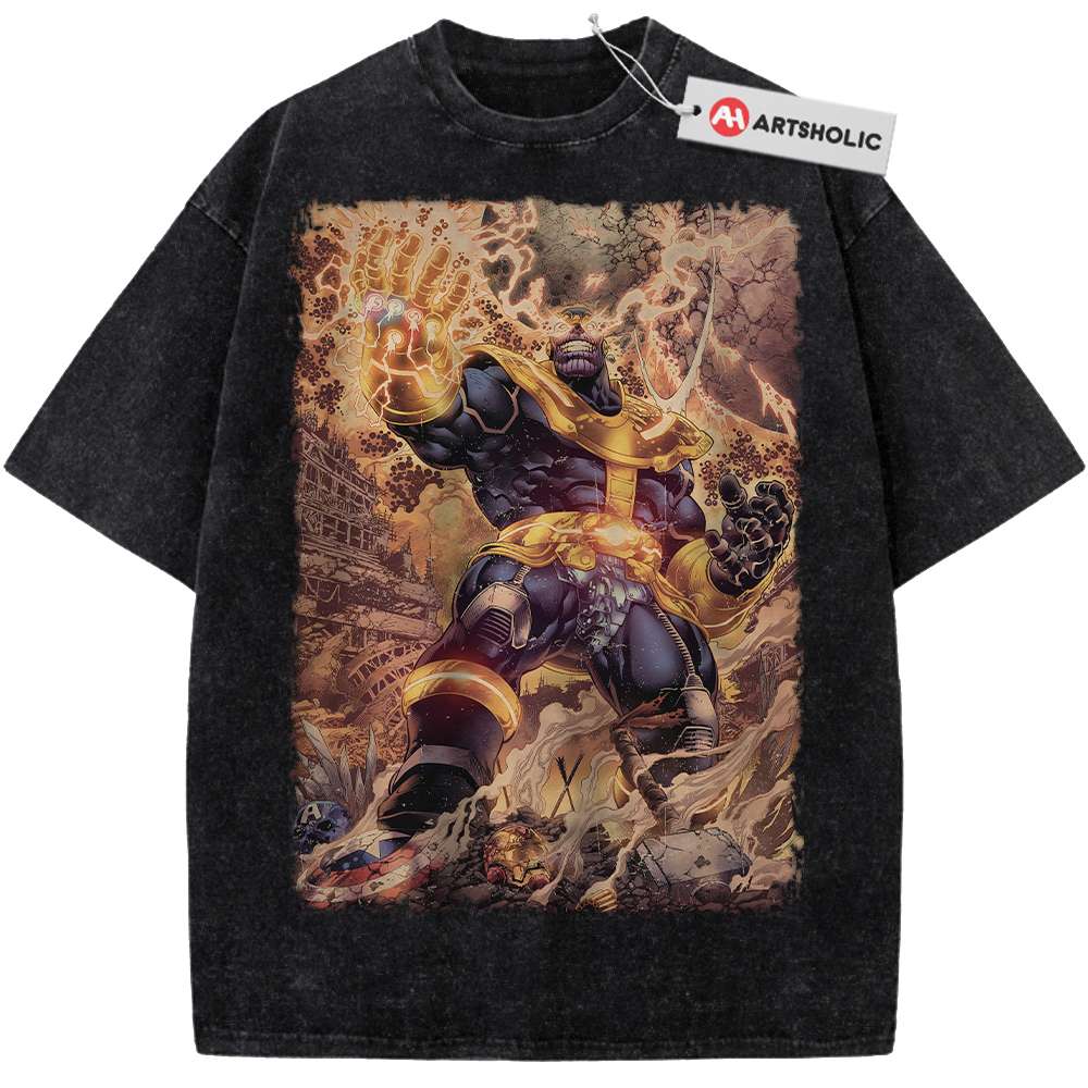 Alternative view of Thanos Shirt, Marvel Comics Shirt, Vintage Tee