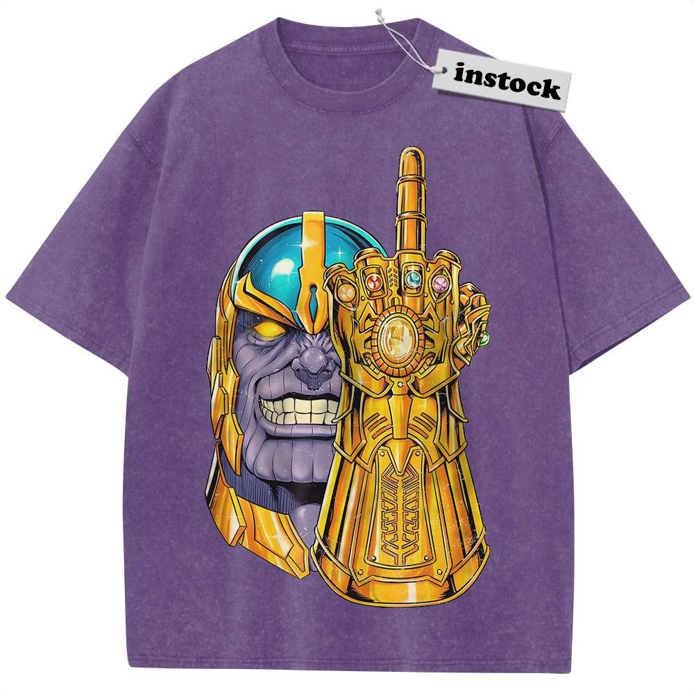 Thanos Shirt, Marvel Comics Shirt, Vintage Tee
