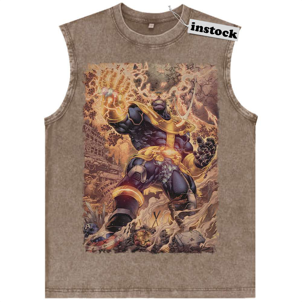 Thanos Tank Top, Marvel Comics Tank Top, Vintage Tank Top
