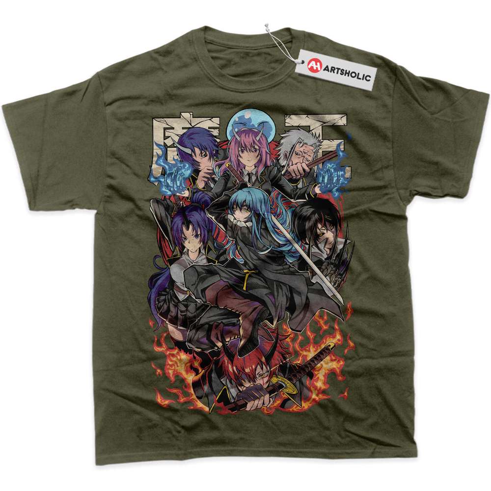 Alternative view of That Time I Got Reincarnated As A Slime Shirt, Anime Shirt, Graphic Tee