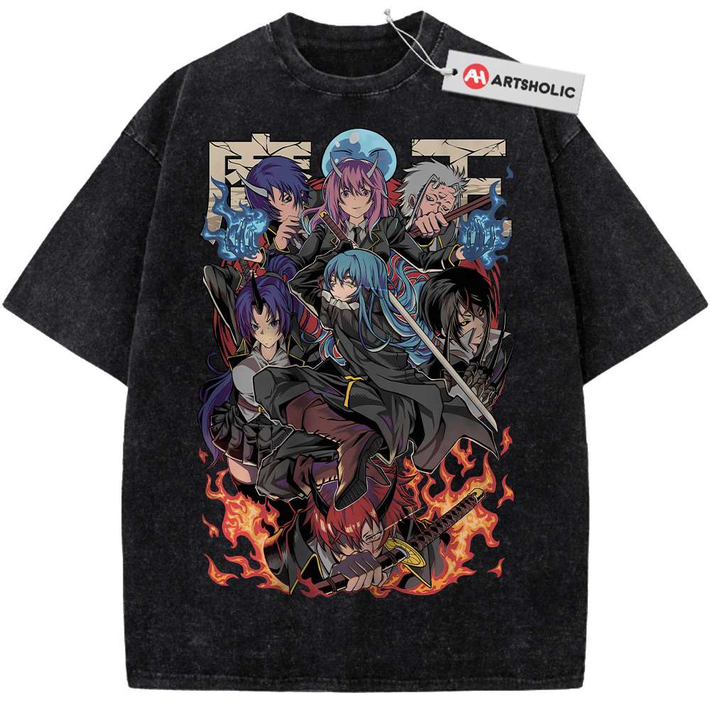 That Time I Got Reincarnated As A Slime Shirt, Anime Shirt, Vintage Tee