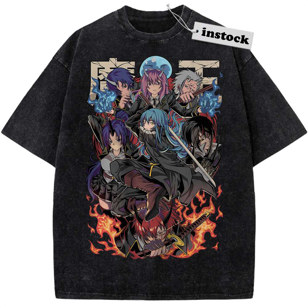 That Time I Got Reincarnated As A Slime Shirt, Anime Shirt, Vintage Tee