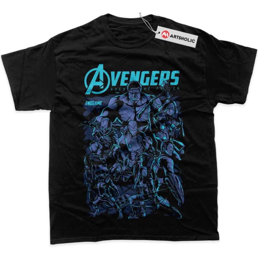 Alternative view of The Avengers Shirt, Marvel Comics Shirt, Graphic T-Shirt