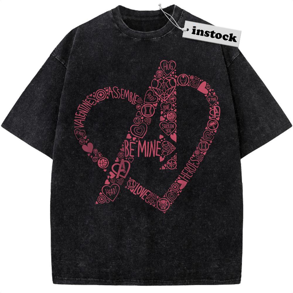 The Avengers Shirt, Marvel Comics Shirt, Valentine's Day Shirt, Vintage T-Shirt