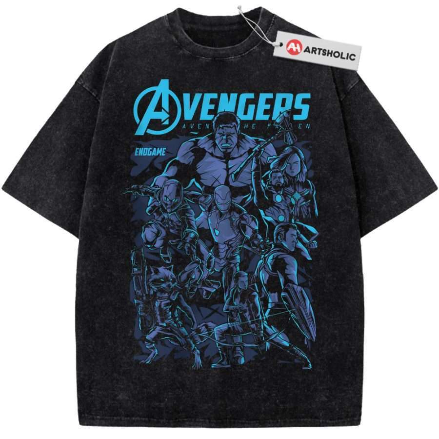 Alternative view of The Avengers Shirt, Marvel Comics Shirt, Vintage T-Shirt