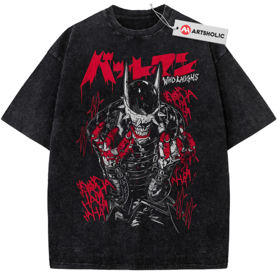 Alternative view of The Batman Who Laughs Shirt, Movie Shirt, Vintage Tee
