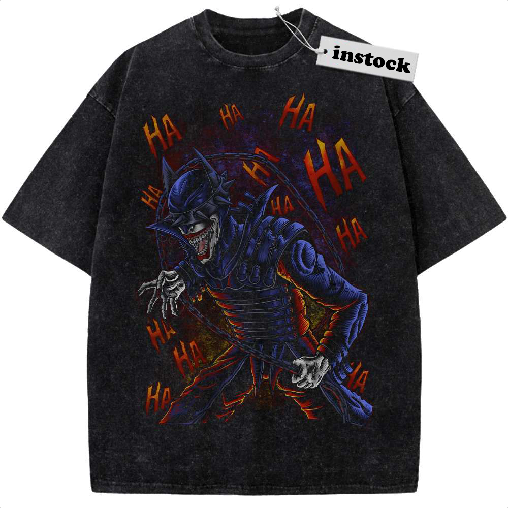 The Batman Who Laughs Shirt, Vintage Tee