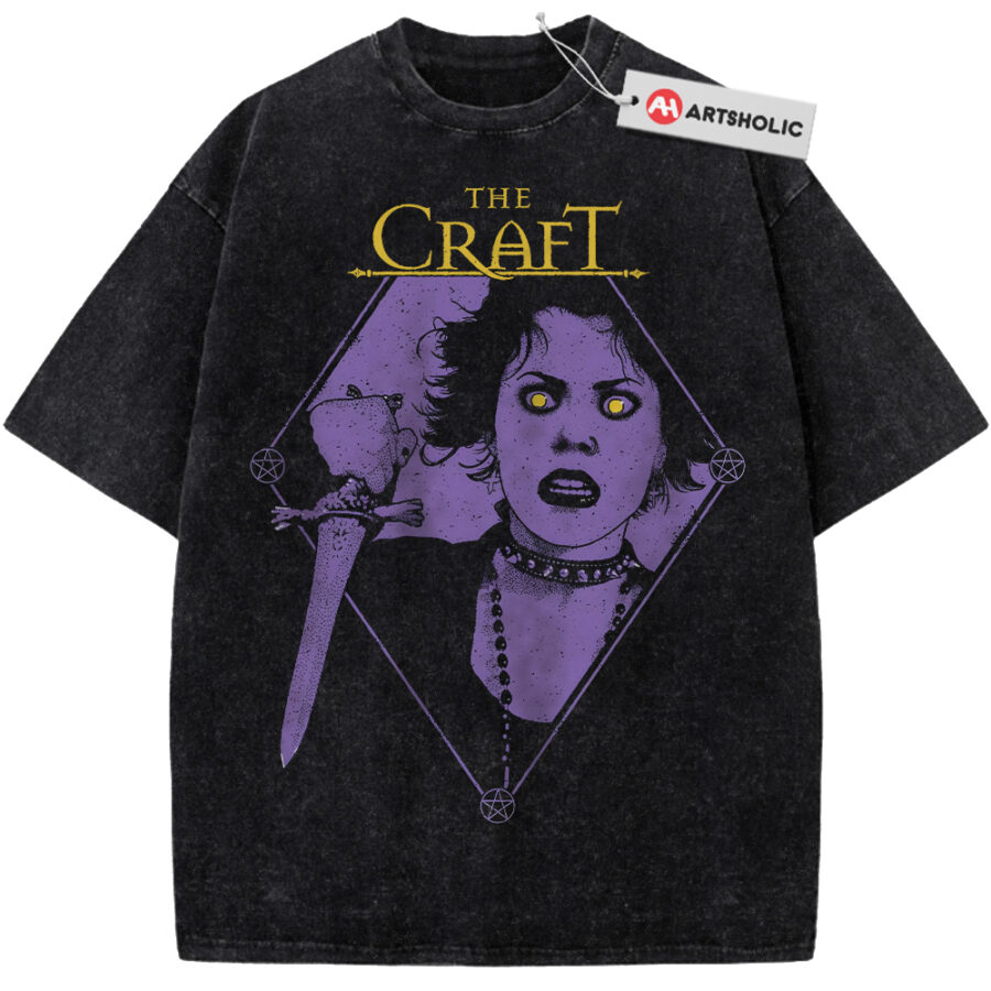 Alternative view of The Craft Shirt, Horror Movie Shirt, Halloween Shirt, Vintage T-Shirt