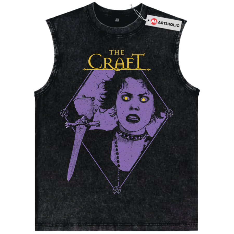 Alternative view of The Craft Tank Top, Horror Movie Tank Top, Halloween Tank Top, Vintage Tank Top