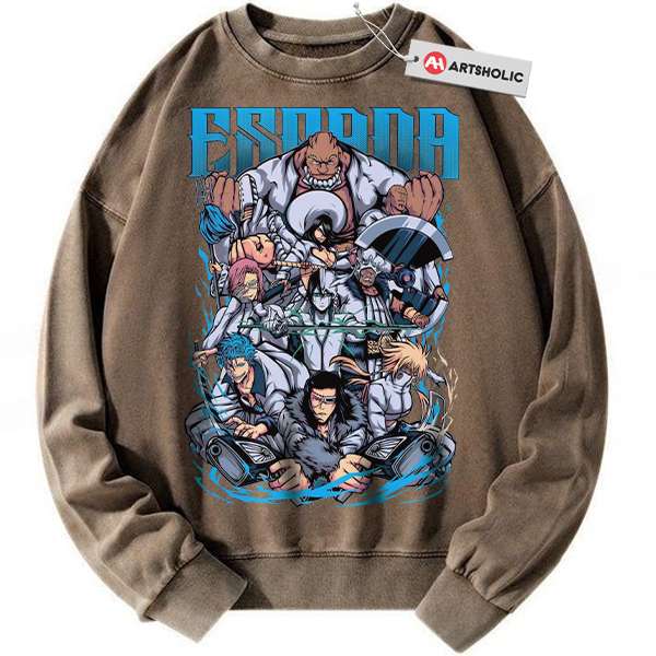 Alternative view of The Espada Sweatshirt, Bleach Sweatshirt, Anime Sweatshirt, Vintage Sweatshirt