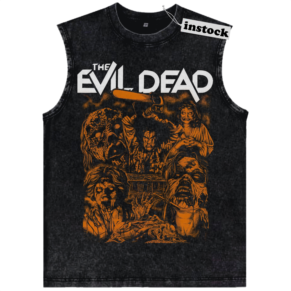 The Evil Dead Tank Top, Horror Movie Tank Top, Halloween Tank Top, Vintage Tank Top