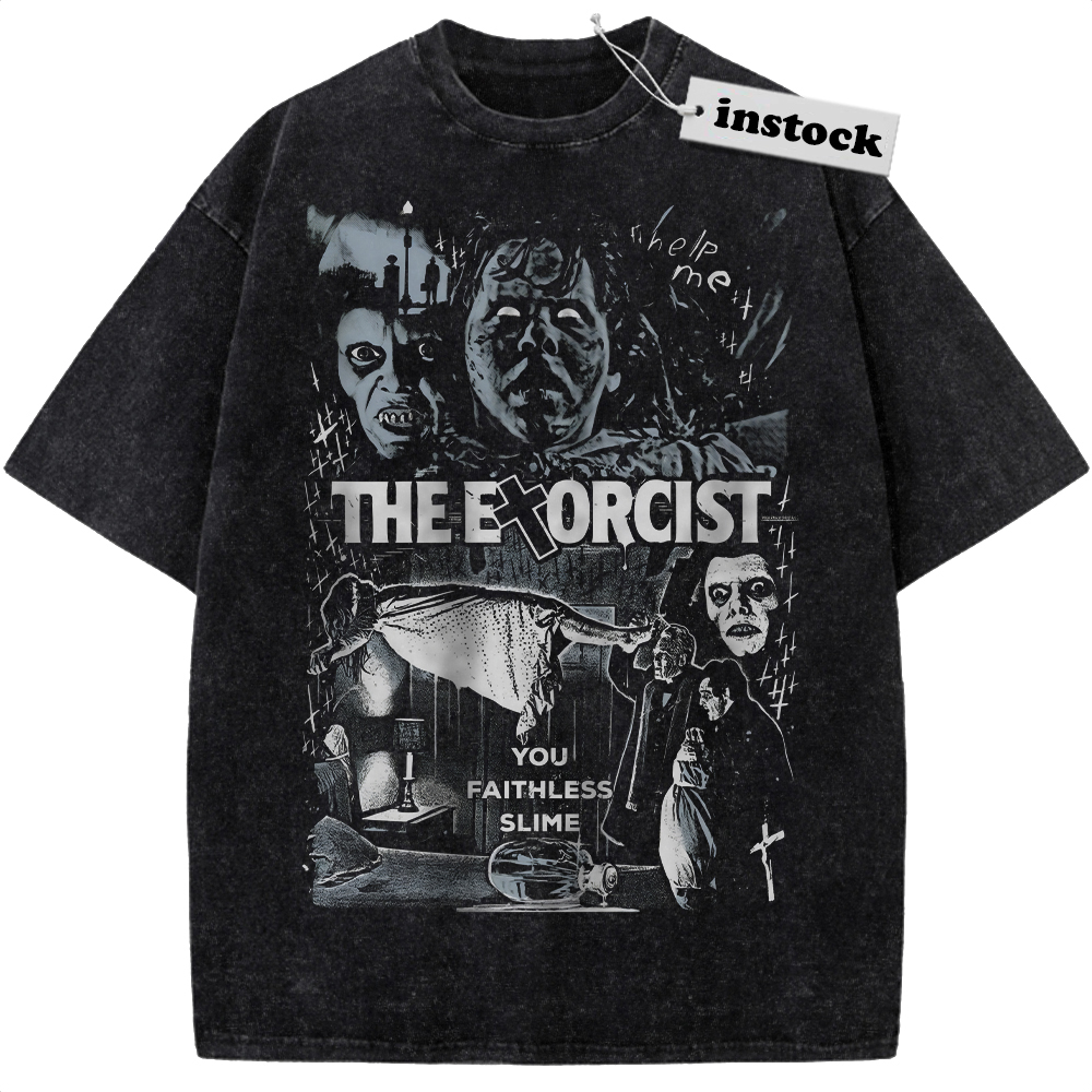 The Exorcist Shirt, Halloween Shirt, Horror Movie Shirt, Vintage T-Shirt