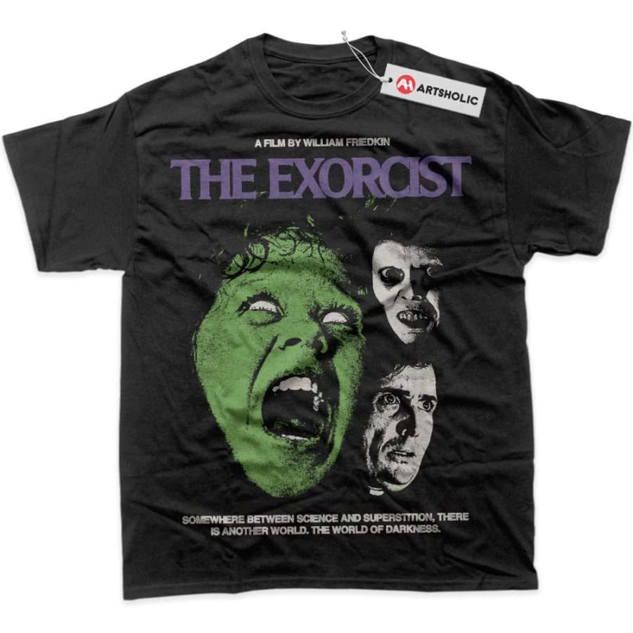 Alternative view of The Exorcist Shirt, Halloween Shirt, Horror Shirt, Graphic T-Shirt