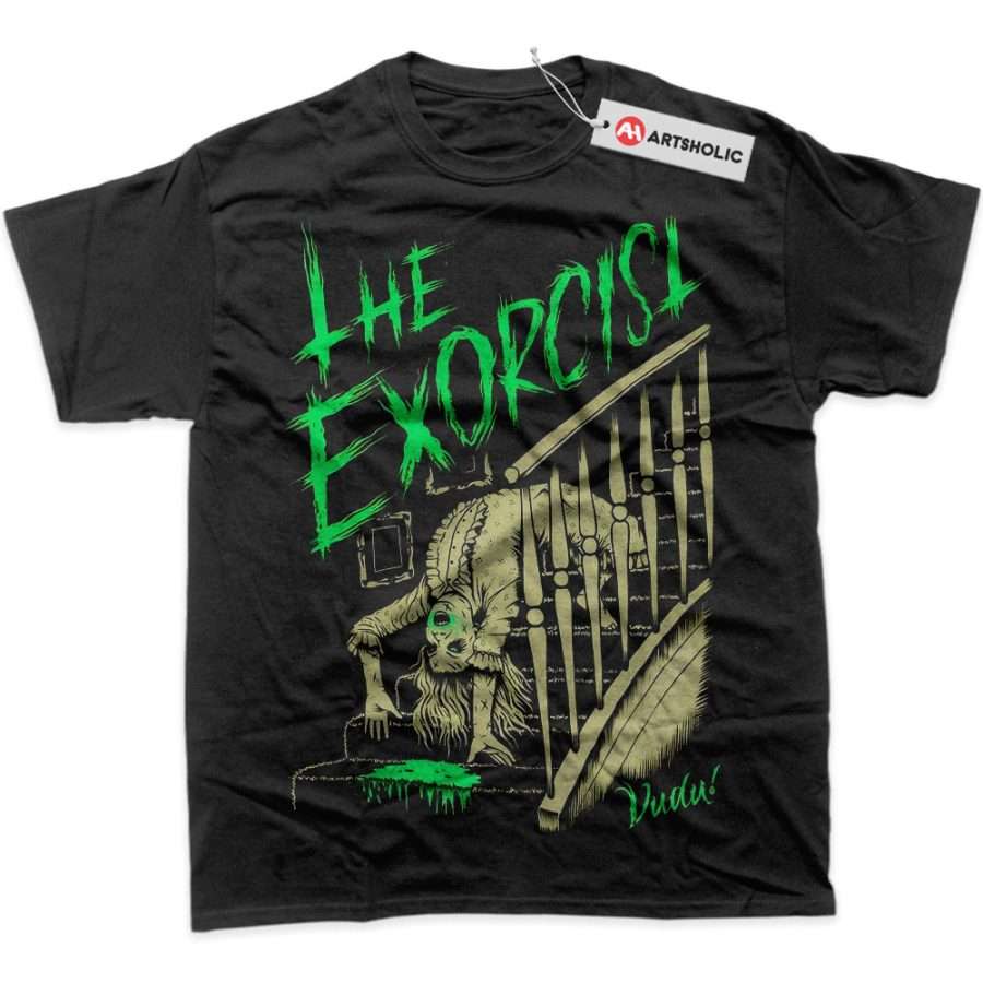 Alternative view of The Exorcist Shirt, Halloween Shirt, Horror Shirt, Graphic T-Shirt