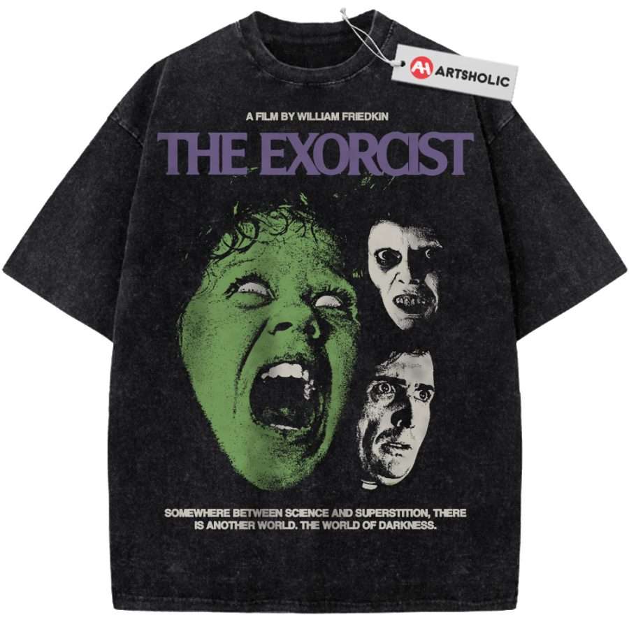 Alternative view of The Exorcist Shirt, Halloween Shirt, Horror Shirt, Vintage T-Shirt