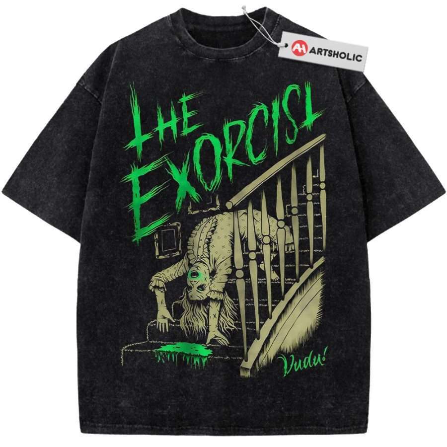 Alternative view of The Exorcist Shirt, Halloween Shirt, Horror Shirt, Vintage T-Shirt