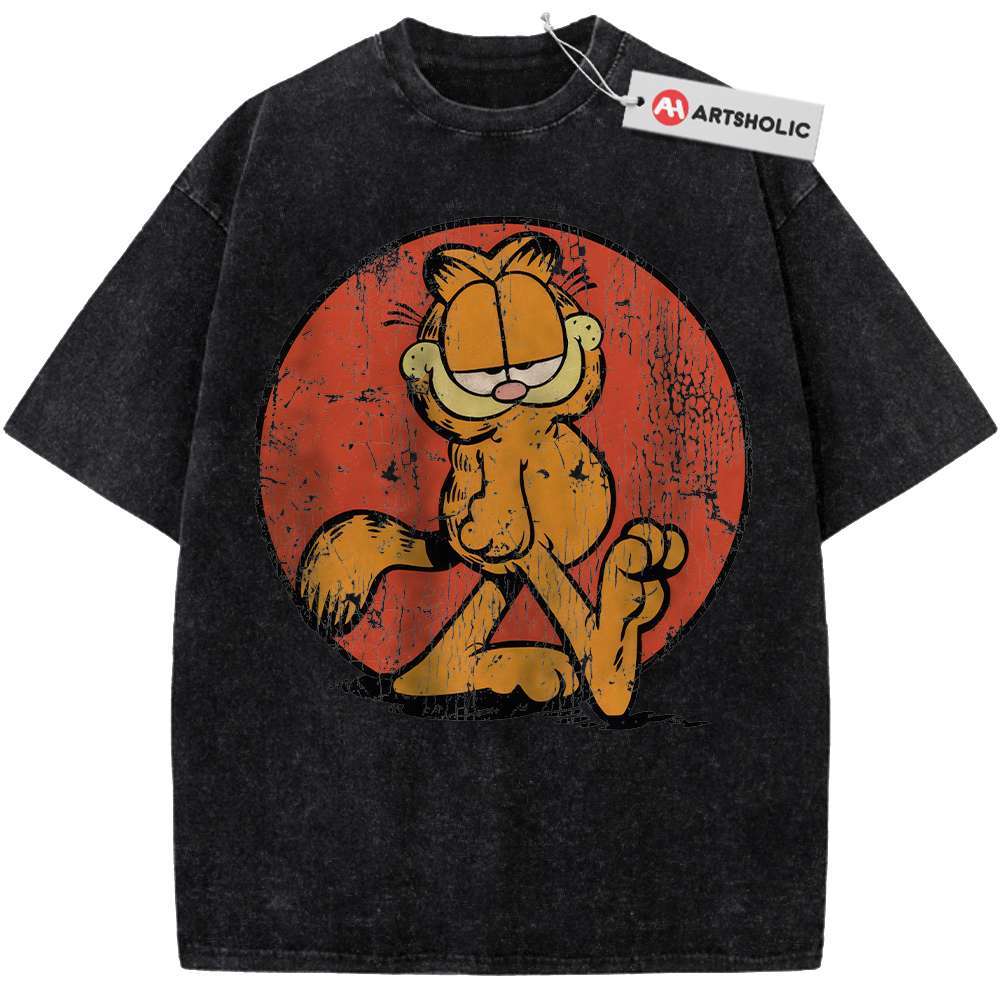 Alternative view of The Garfield Movie Shirt, Animated Shirt, Vintage Tee