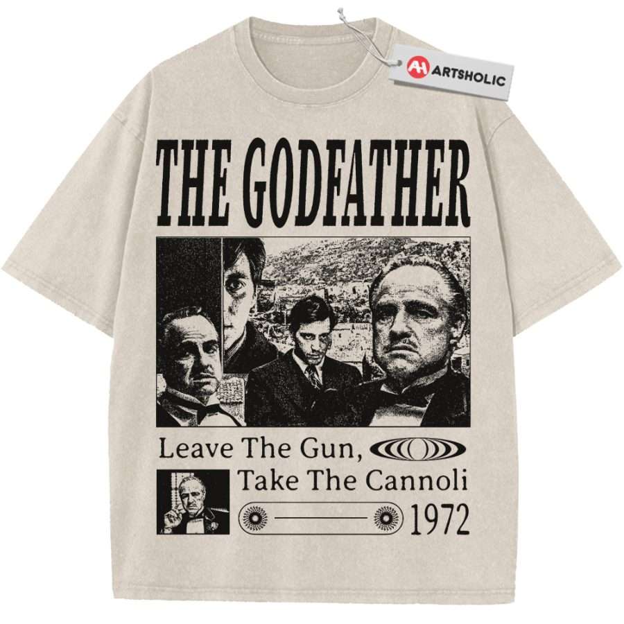 Alternative view of The Godfather Shirt, Movie Shirt, Vintage T-Shirt